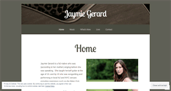 Desktop Screenshot of jaymiegerard.com