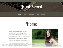 Tablet Screenshot of jaymiegerard.com